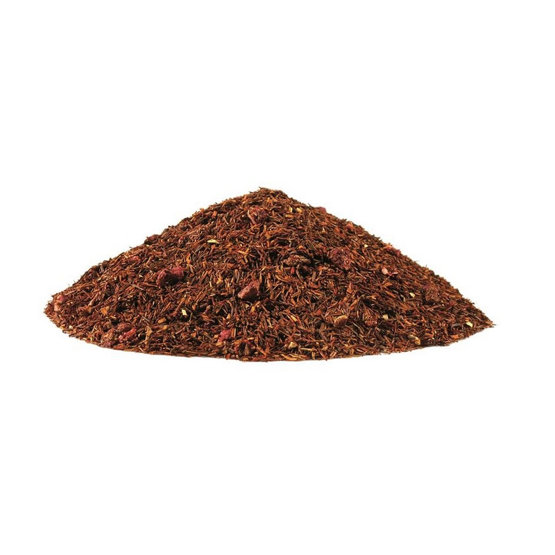 Rooibos cerise, une infusion fruitée et apaisante pour un moment de bien-être naturel. Soin de qualité, fabriqué en France