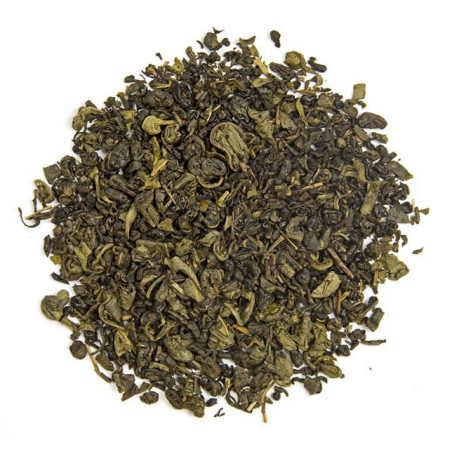 Thé vert bio à la menthe, une infusion fraîche et revitalisante pour votre bien-être naturel, fabriqué en France