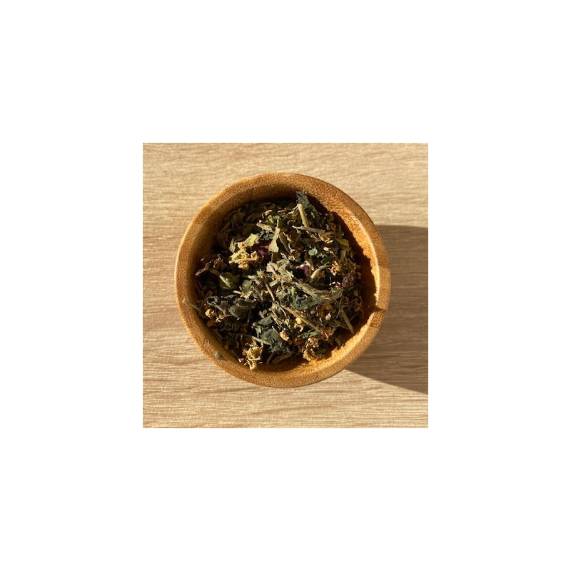 Tisane détox artisanale, cultivée à la main par un artisan local. Soin naturel pour votre bien-être, fabriqué dans le Nord