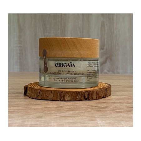 Crème contour des yeux naturelle, hydrate et réduit les cernes. Soin apaisant fabriqué dans le Nord de la France