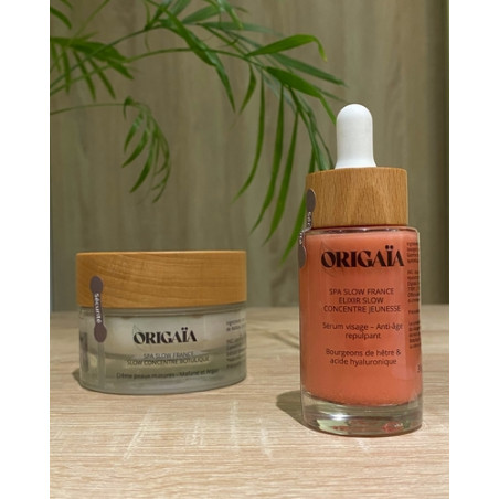 Sérum et crème anti-âge, lissent, raffermissent et régénèrent la peau. Soin naturel, fabriqué dans le Nord de la France