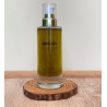 Huile de massage tonifiante au thé vert, stimule et raffermit la peau. Soin naturel fabriqué dans le Nord de la France