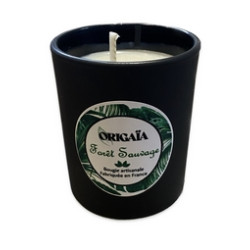 Bougie en cire de soja naturelle, parfumée. Crée une ambiance chaleureuse et apaisante. Fabriquée  dans le Nord de la France