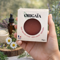 Savon aux fruits rouges, naturel et fabriqué en France. Un parfum fruité et une douceur parfaite pour votre peau