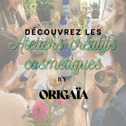 Atelier de cosmétique créatif pour fabriquer une mousse nettoyante et une crème hydratante