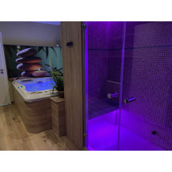 Profitez de notre jacuzzi et hammam pour une expérience de bien-être totale, détente et relaxation dans le Nord de la France